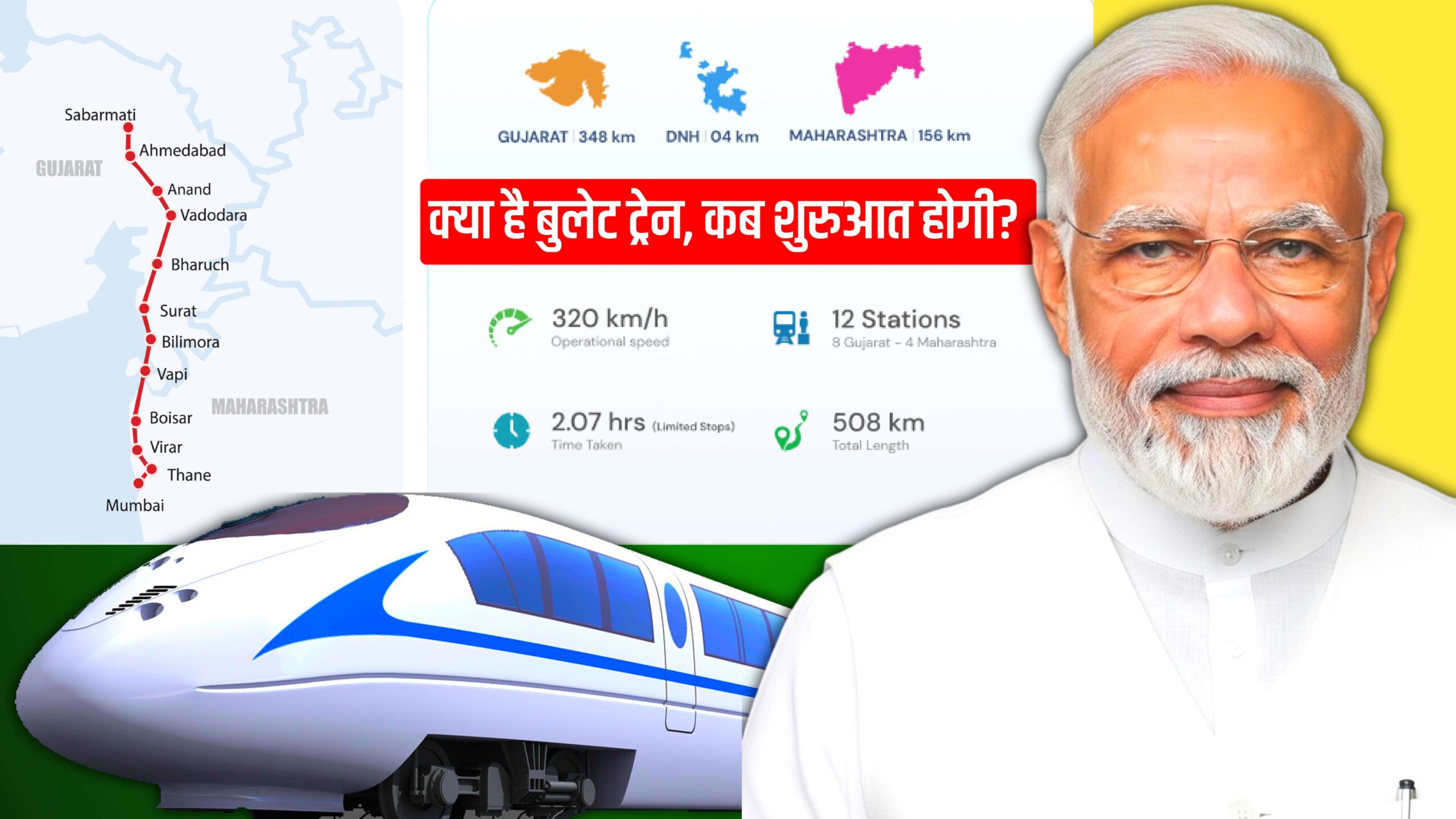 India's First Bullet Train Project
